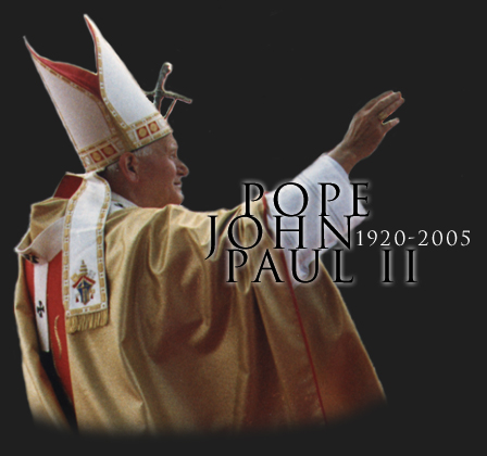 Pope John Paul II - photo courtesy of EWTN