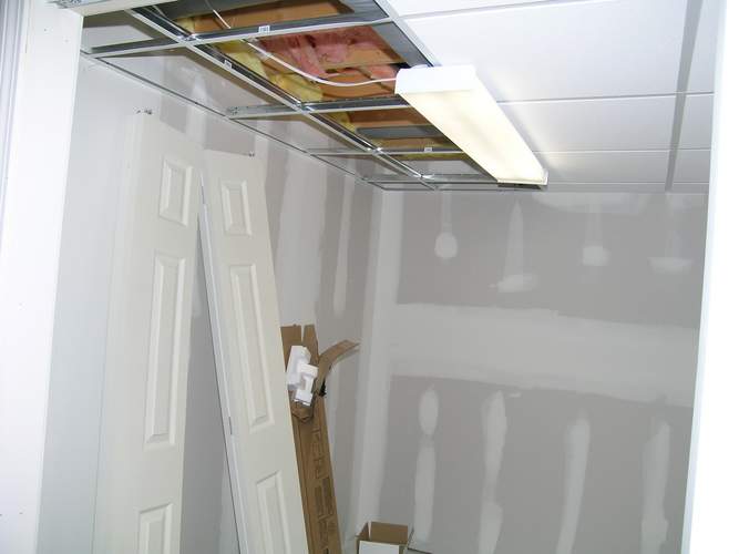 Storage Closet (lighting installed)