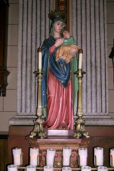 Mary and the infant Jesus