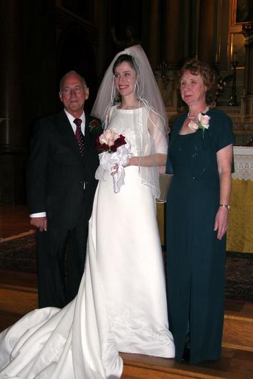 Jeanette with her parents