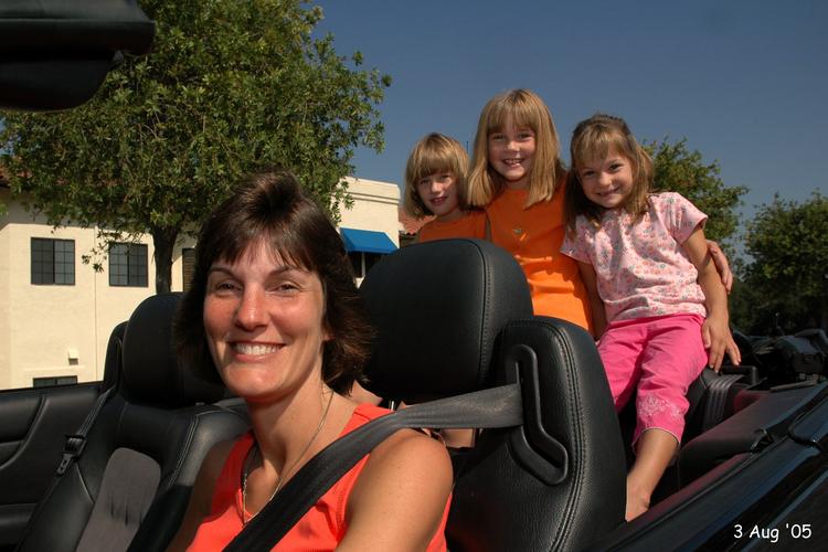 Michelle, Abigail, Claire, and Carolyn