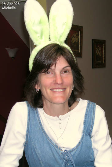 Michelle, my bunny