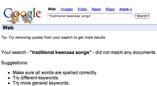 Kwanzaa search
