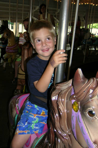 Daniel on the Carousel
