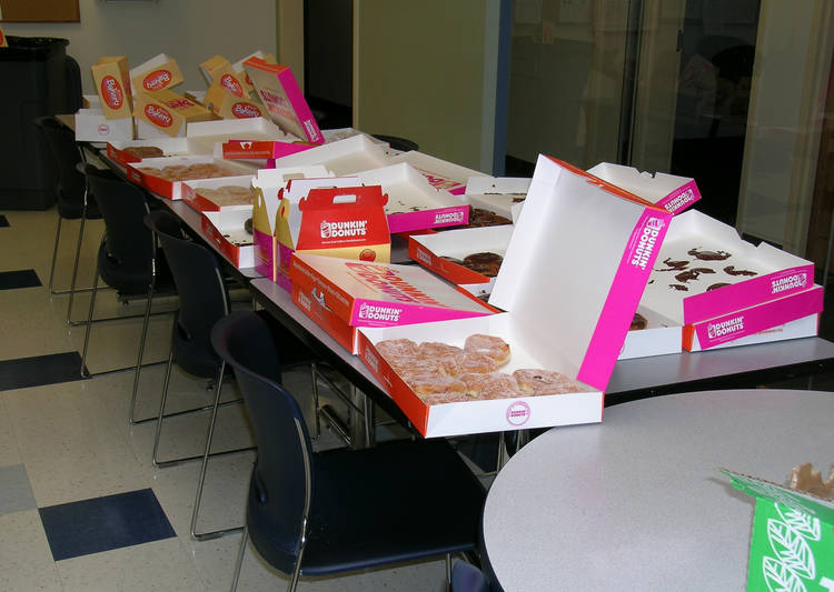 12 of 12: Today was donut day at the office