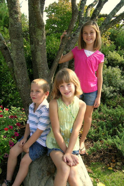 Timothy, Abigail, and Claire