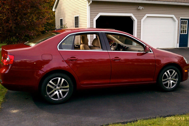 Jetta comes home from collision repair