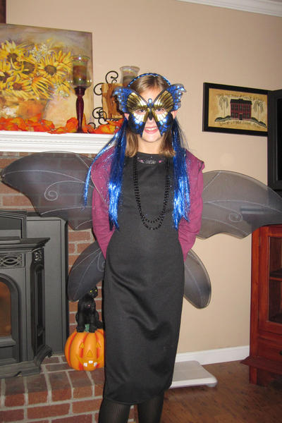 Abby on Halloween