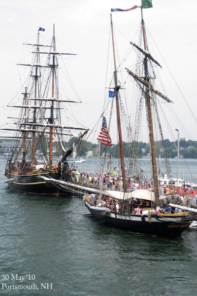 The tall ships at Portsmouth, NH