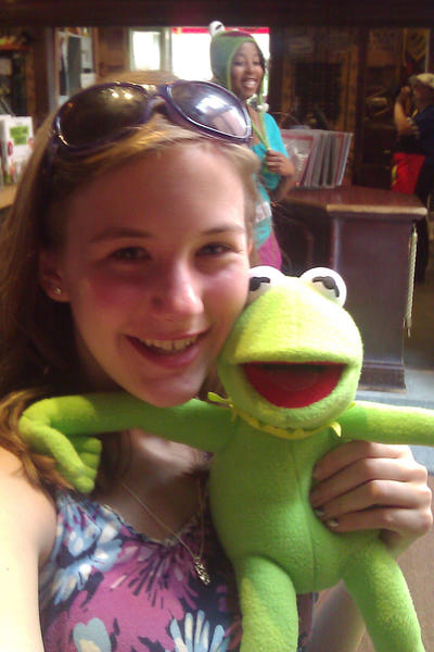 Abby and Kermit