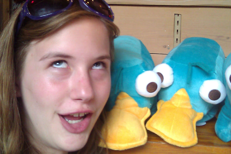 Abby and Perry the Platypus