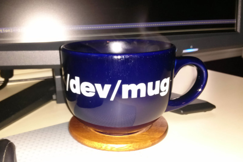 My geeky coffee mug